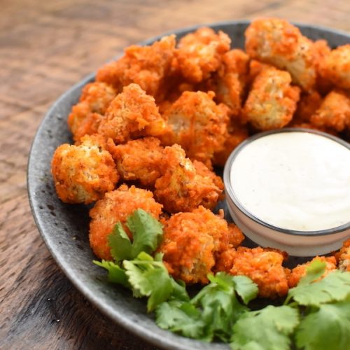 Buffalo Cauliflower Bites | NoBiggie